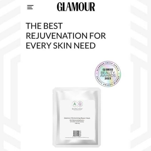 AQ Skin Solutions Intensivt återfuktande reparationsmasker - 5-pack - Bild 2